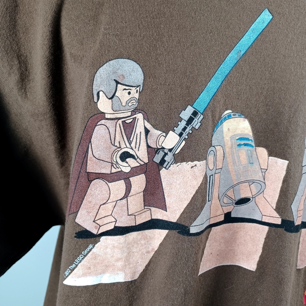 📌4/$20 Lego Star Wars Rustic Graphic Print Tee - Picture 5 of 12